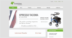 Desktop Screenshot of evolutionwalker.com